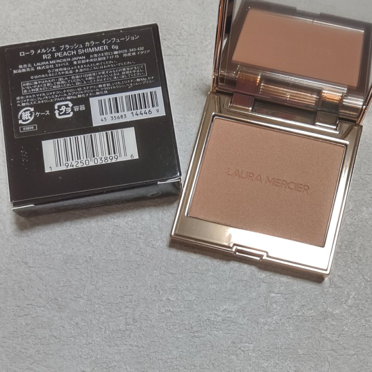 ブラッシュ カラー インフュージョン R2/ローラ メルシエ/パウダーチークを使ったクチコミ（1枚目）