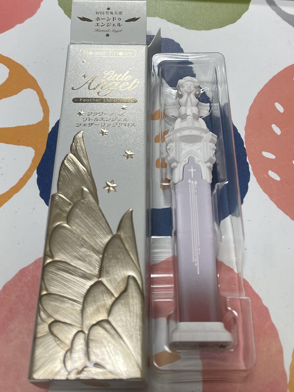 リトルエンジェルフェザーマットリップ/FlowerKnows/口紅を使ったクチコミ（1枚目）