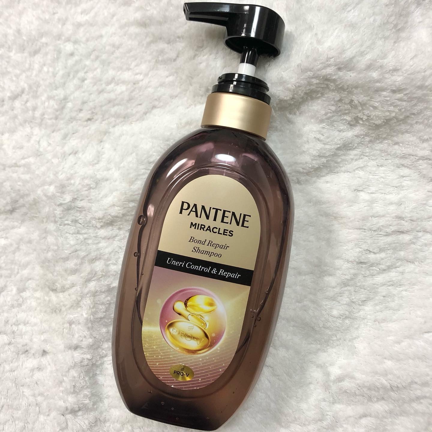 ミラクルズ うねりコントロール&リペア ボンドリペア シャンプー/トリートメント/パンテーン/市販シャンプーを使ったクチコミ（2枚目）