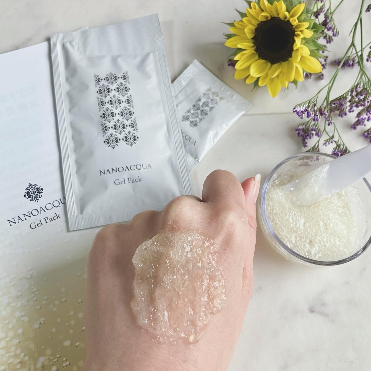 炭酸ジェルパック/NANO ACQUA/洗い流すパック・マスクを使ったクチコミ(1枚目)