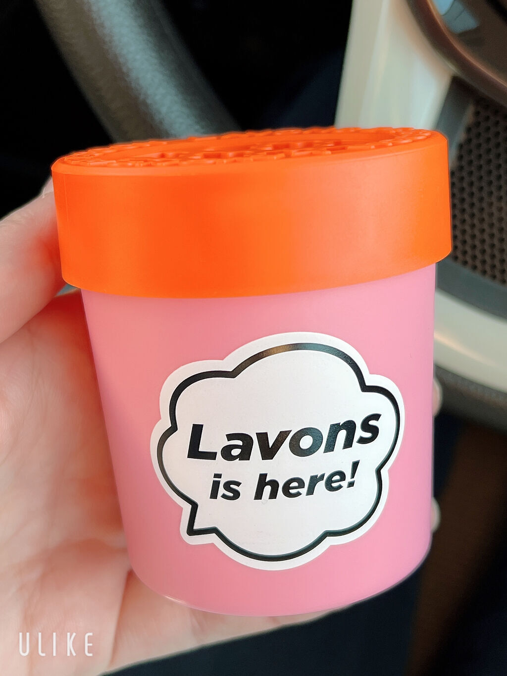 ラボン・デ・ブーン 車用 芳香剤 ゲルタイプ フレンチマカロン/ラボン/ルームフレグランスを使ったクチコミ（2枚目）