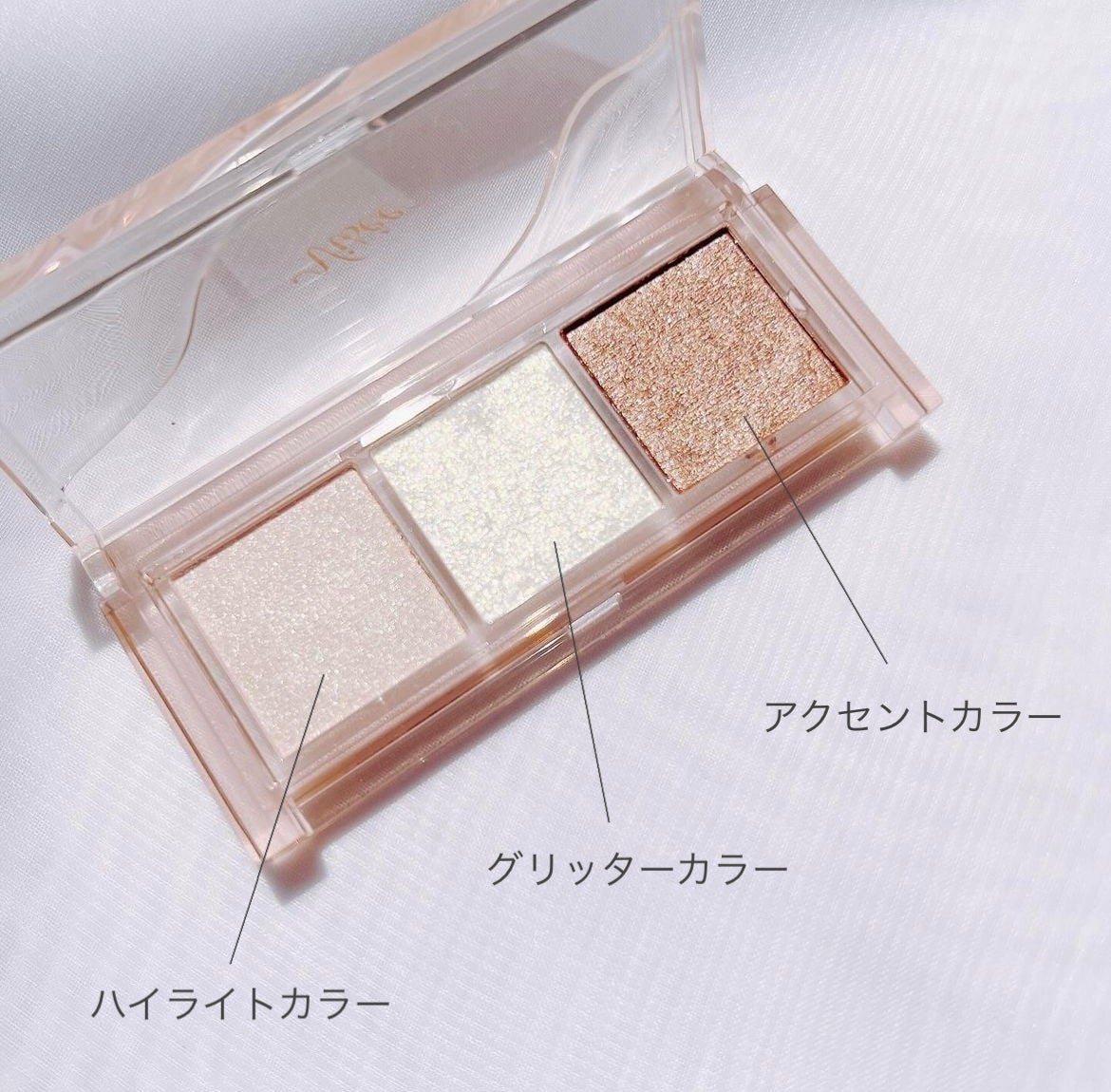 キラー アイ トリオ/Visée/アイシャドウパレットを使ったクチコミ(2枚目)