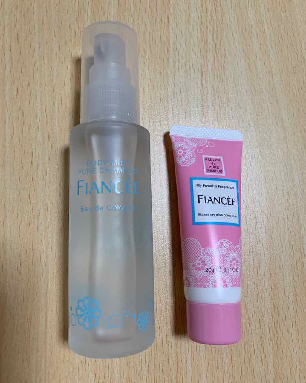 ボディミスト ピュアシャンプーの香り【パッケージリニューアル】/フィアンセ/香水(レディース)を使ったクチコミ(1枚目)