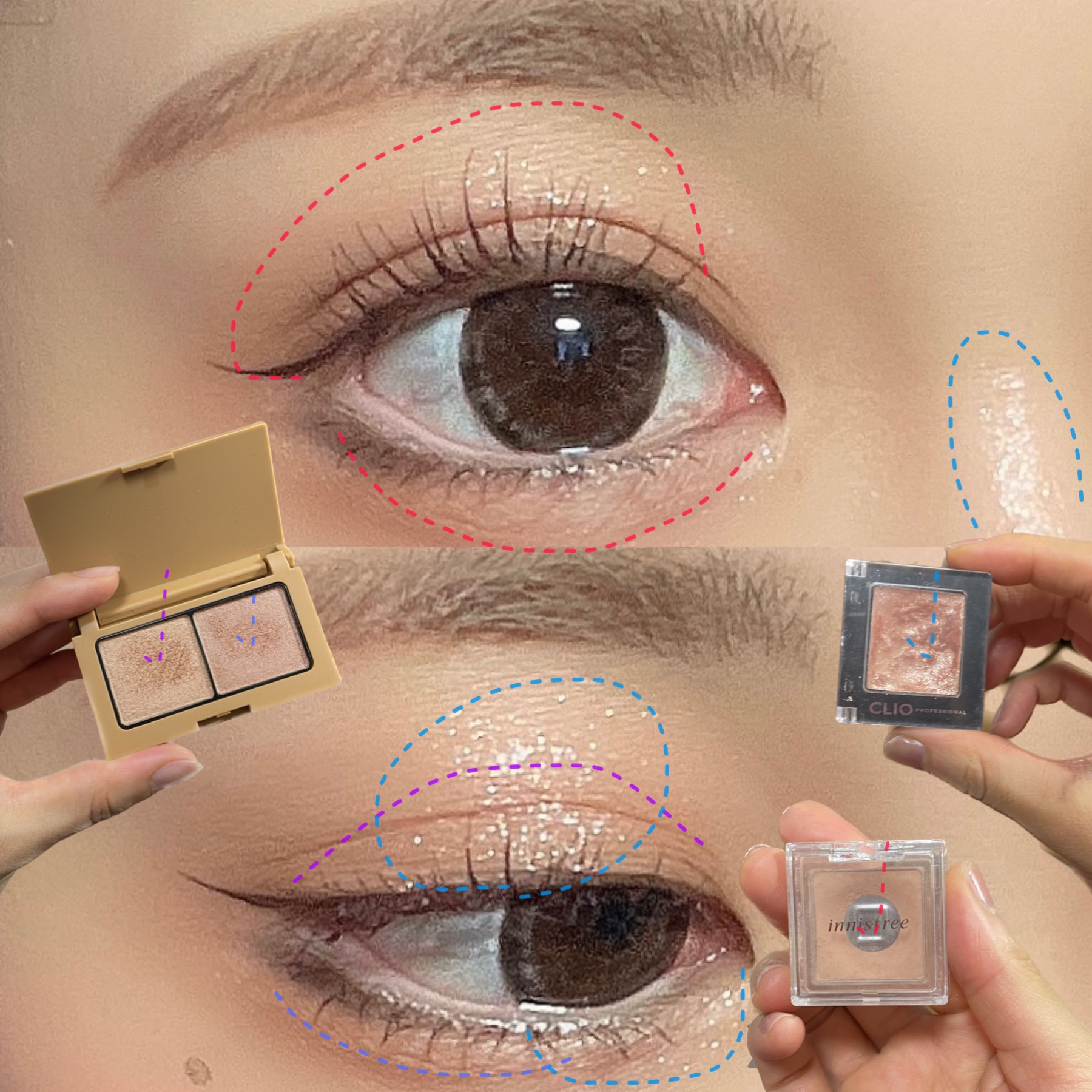 プロ シングル シャドウ/CLIO/単色アイシャドウを使ったクチコミ（3枚目）