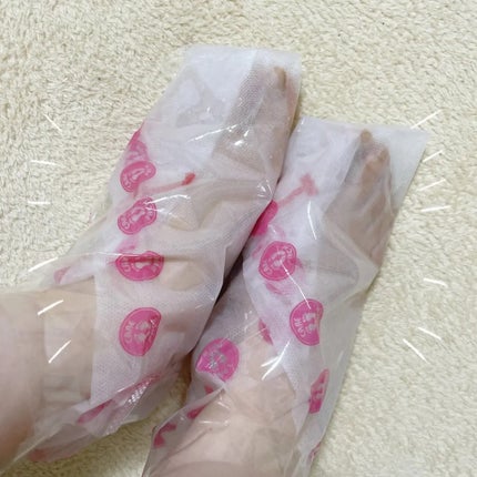 あしやすめ 足裏角質ケアパック/鎌倉ライフ/レッグ・フットケアを使ったクチコミ(3枚目)