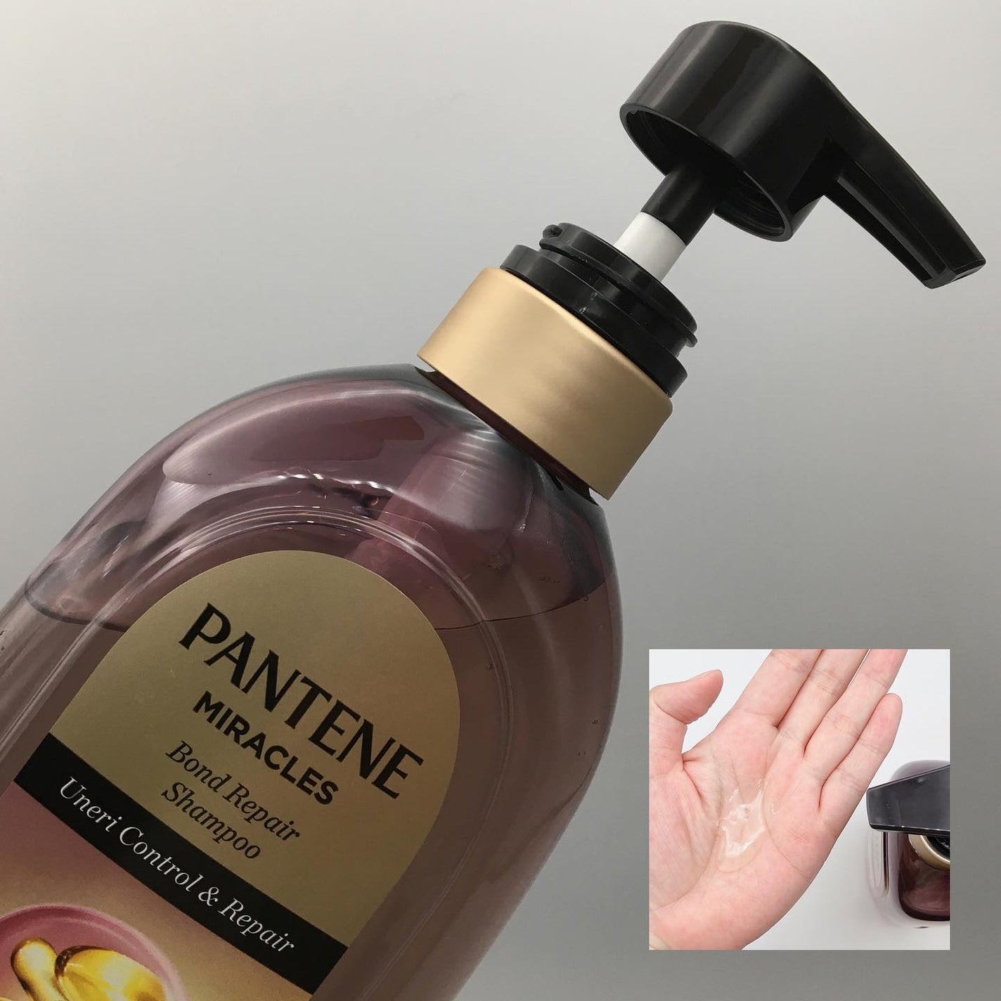 ミラクルズ うねりコントロール&リペア ボンドリペア シャンプー/トリートメント/パンテーン/市販シャンプーを使ったクチコミ(2枚目)
