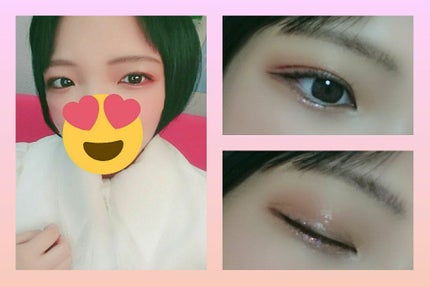 リキッド グリッター シャドウ/rom&nd/グリッターを使ったクチコミ(2枚目)