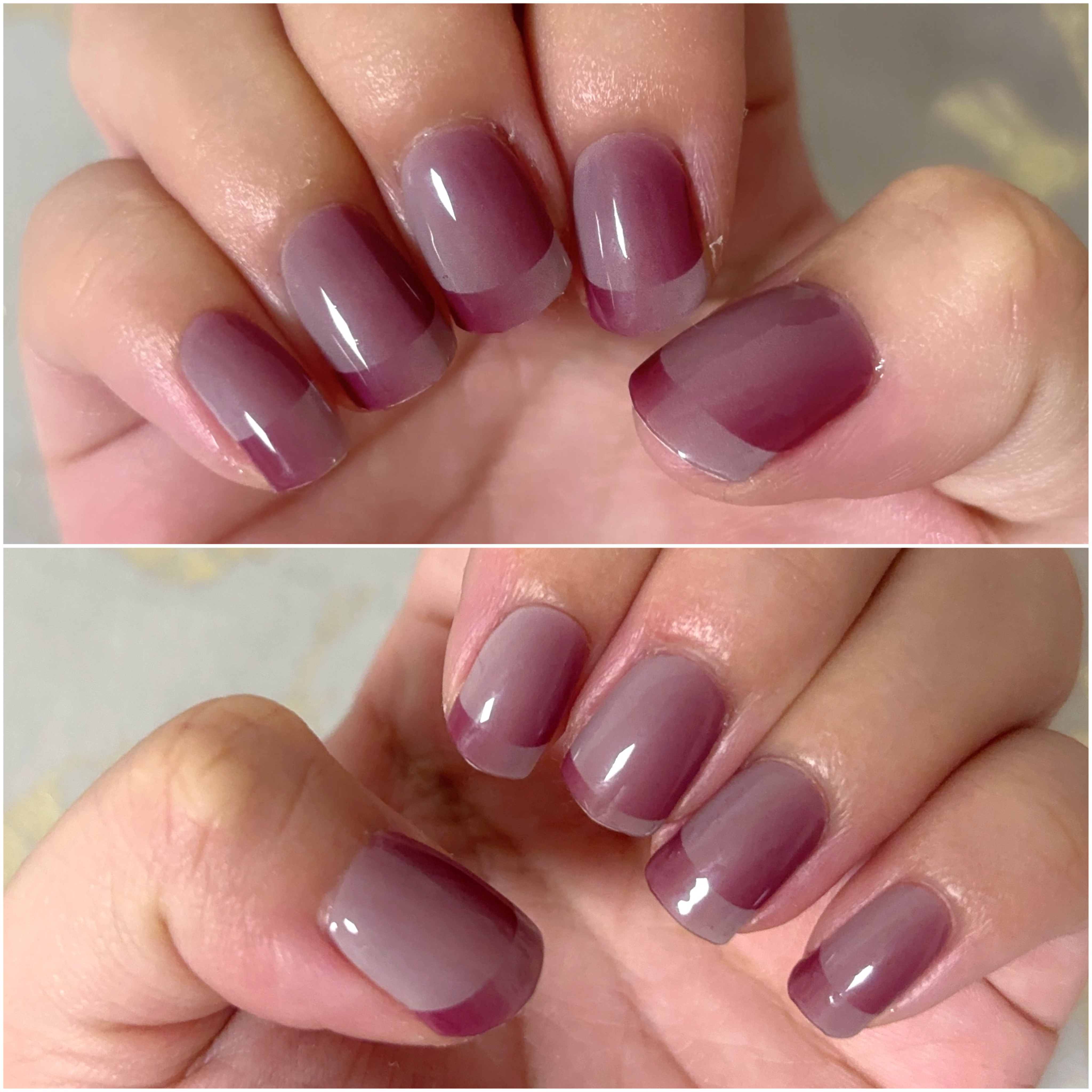 セミキュアジェルネイル（ハンド）/ohora/ネイルシールを使ったクチコミ（3枚目）