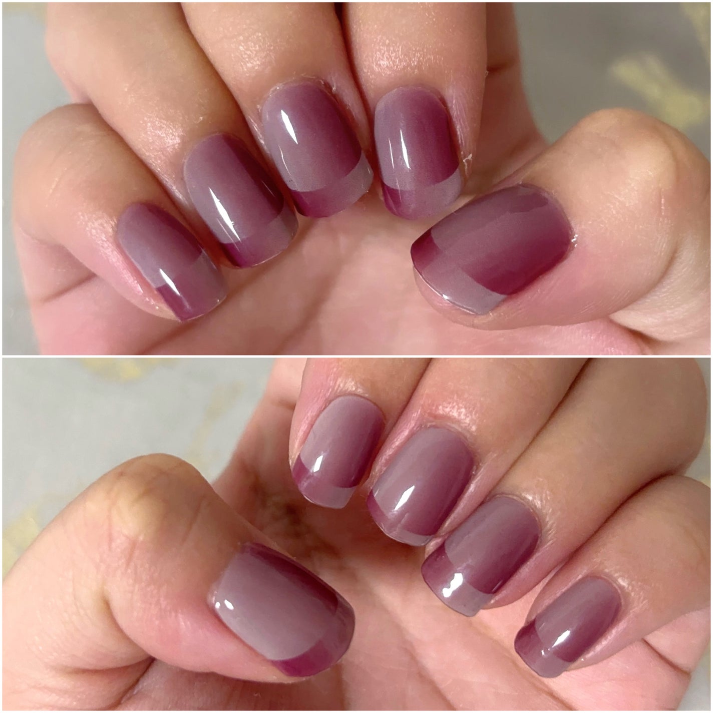 セミキュアジェルネイル(ハンド)/ohora/ネイルシールを使ったクチコミ(3枚目)