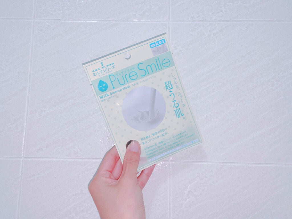 ミルクエッセンスマスク/Pure Smile/シートマスク・パックを使ったクチコミ(1枚目)