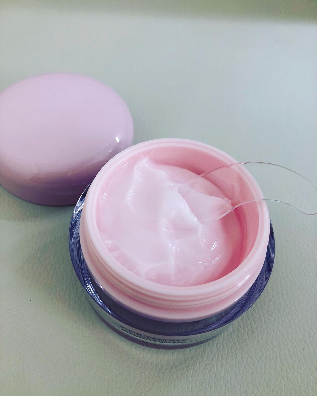 ピンクティーツリークリーム/APLIN/フェイスクリームを使ったクチコミ(3枚目)