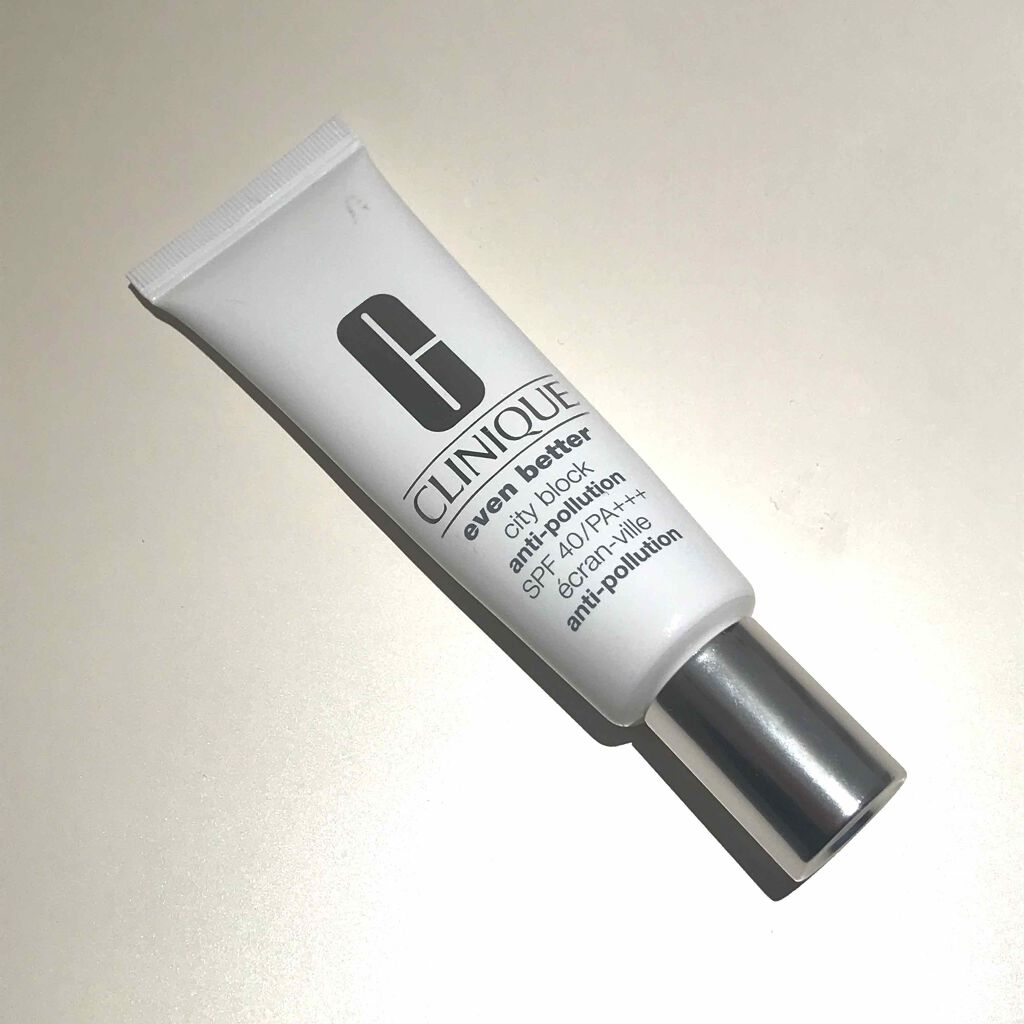 イーブン ベター シティ ブロック ポリュテクション 40 N/CLINIQUE/化粧下地を使ったクチコミ(1枚目)
