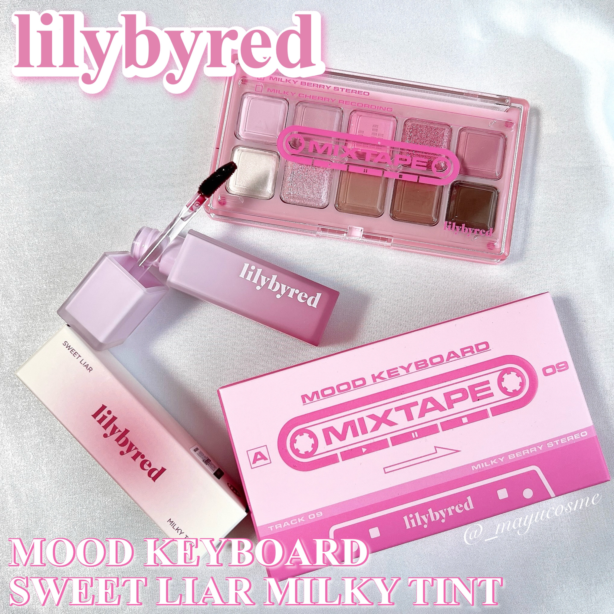 ムードキーボード/lilybyred/アイシャドウパレットを使ったクチコミ（1枚目）