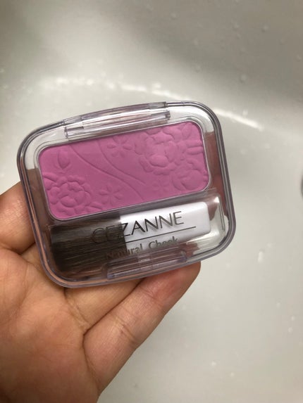 ナチュラル チークN/CEZANNE/パウダーチークを使ったクチコミ(2枚目)