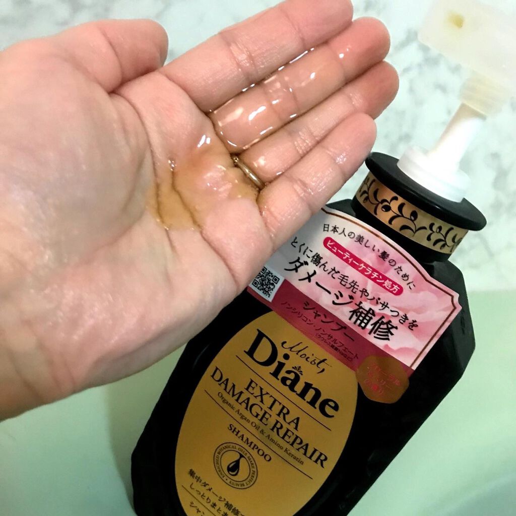 パーフェクトビューティ モイストダイアン エクストラダメージリペア シャンプー/トリートメント/ダイアン/市販シャンプーを使ったクチコミ（2枚目）