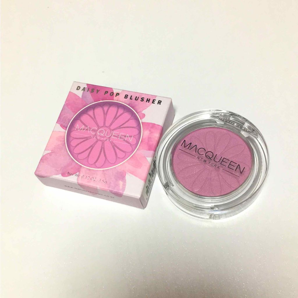 デイジー ポップ ブラッシャー/MACQUEEN NEWYORK/パウダーチークを使ったクチコミ（1枚目）