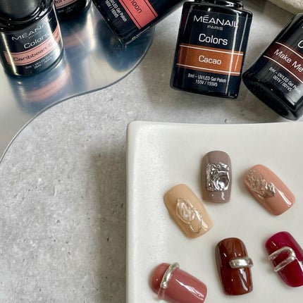 ジェルネイル6色セット/meanail/ジェルネイルを使ったクチコミ(3枚目)