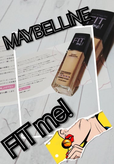 フィットミーリキッドファンデーションD/MAYBELLINE NEW YORK/リキッドファンデーションを使ったクチコミ（1枚目）