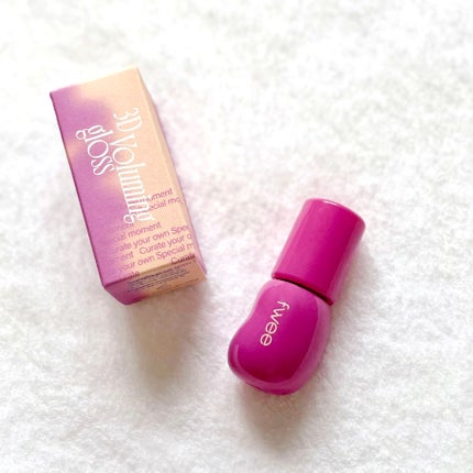 フィー 3Dボリューミンググロス/fwee/リップグロスを使ったクチコミ(3枚目)