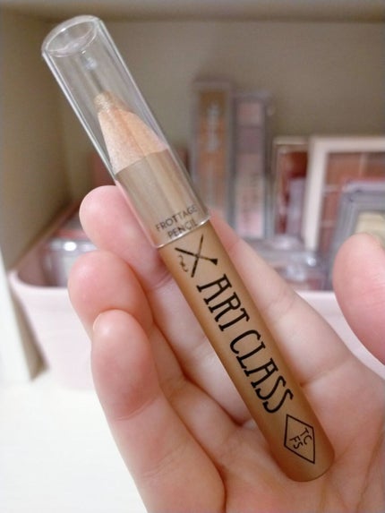 アートクラス フロッタージュペンシル/too cool for school/スティックアイシャドウを使ったクチコミ(5枚目)