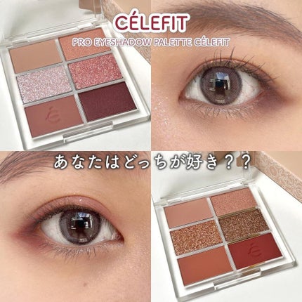 プロアイシャドウパレットセシル/CELEFIT/アイシャドウパレットを使ったクチコミ(6枚目)