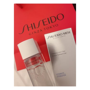 SHISEIDO MEN SHISEIDO メン ハイドレーティングローションのクチコミ「SHISEIDO メン ハイドレーティングローションです😌🌸



バレンタインギフトとかに重.....」（2枚目）