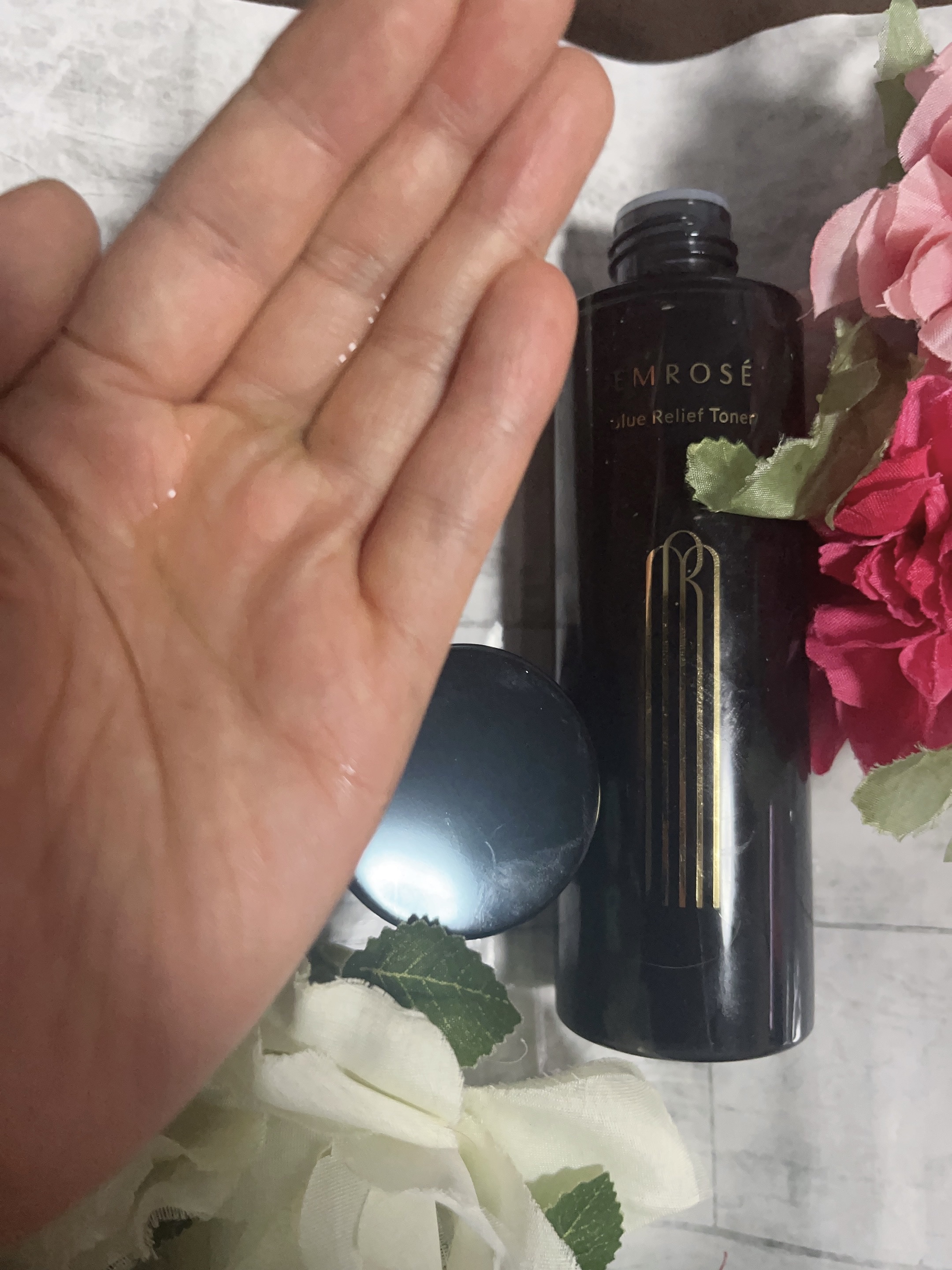 ブルーリリーフトナー/EMROSÉ/化粧水を使ったクチコミ（2枚目）