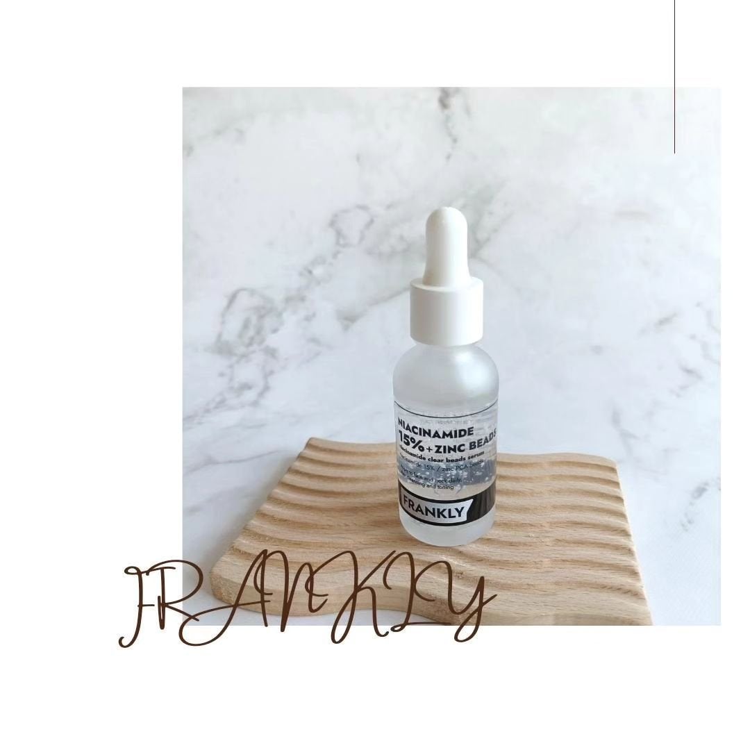ナイアシンジンクビーズセラム/Frankly/美容液を使ったクチコミ(1枚目)