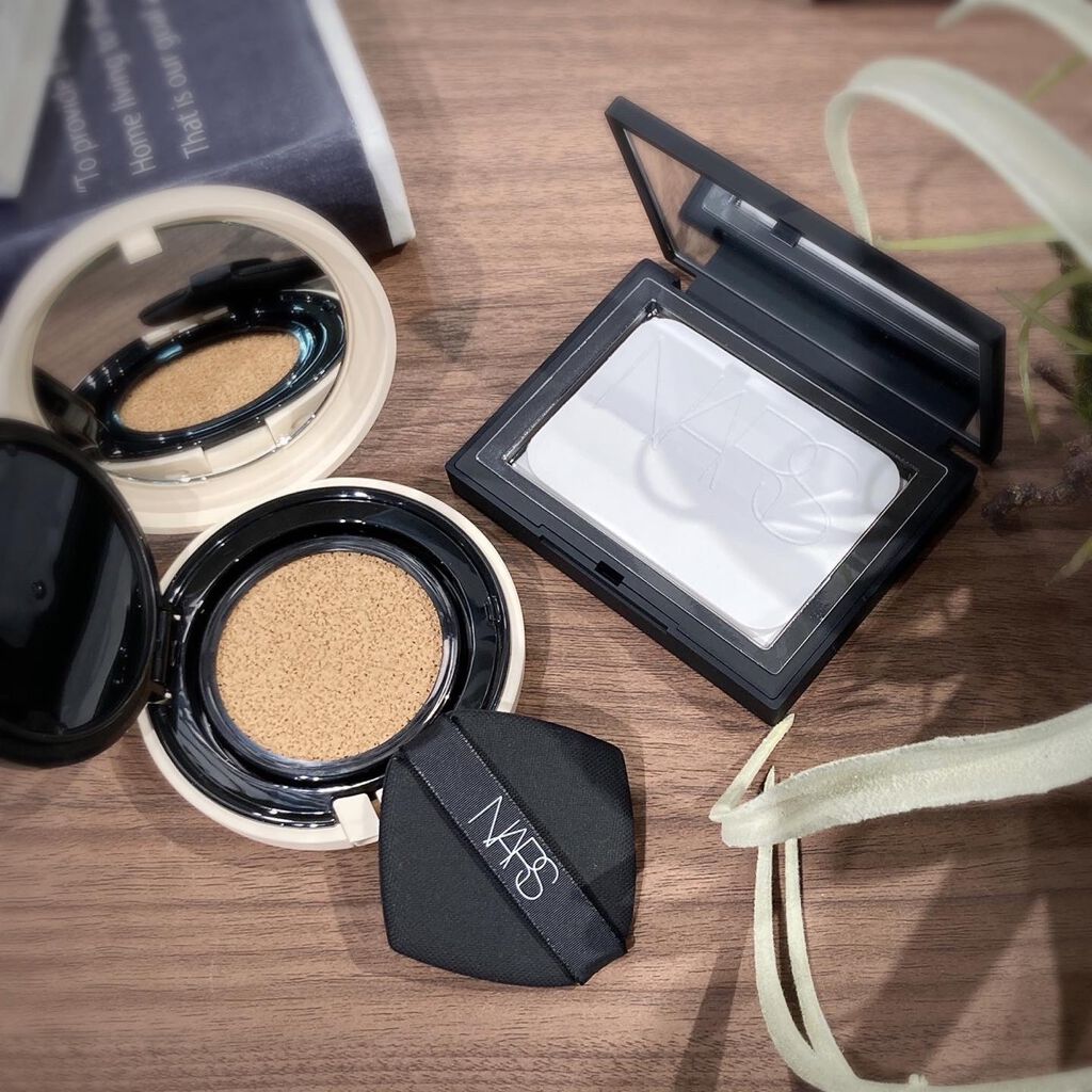 ピュアラディアントプロテクション アクアティックグロー クッションファンデーション SPF50+/PA+++/NARS/クッションファンデーションを使ったクチコミ(1枚目)