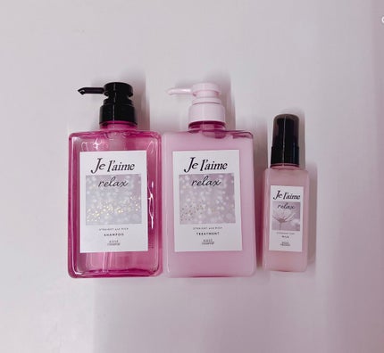 リラックス ミッドナイトリペア シャンプー/ヘアトリートメント (ストレート&リッチ)/Je l'aime/市販シャンプーを使ったクチコミ(1枚目)