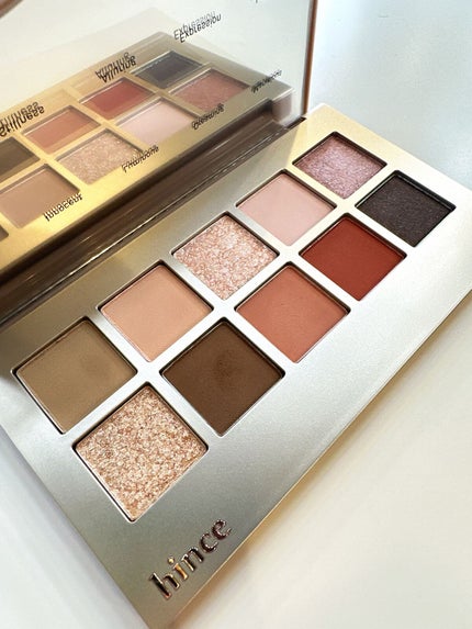 ニューデップスアイシャドウパレット/hince/アイシャドウパレットを使ったクチコミ(1枚目)