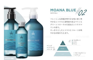 MOANA BLUE シャンプー／トリートメント/ISM/シャンプー・コンディショナーを使ったクチコミ（3枚目）