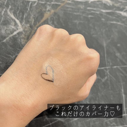 タトゥーウォータープルーフスカーコンシーラー/フォレンコス/リキッドコンシーラーを使ったクチコミ(3枚目)