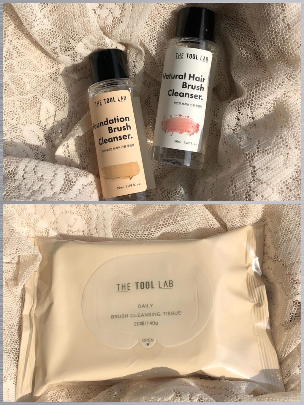 ブラシクレンジングシート/THE TOOL LAB/その他化粧小物を使ったクチコミ(1枚目)