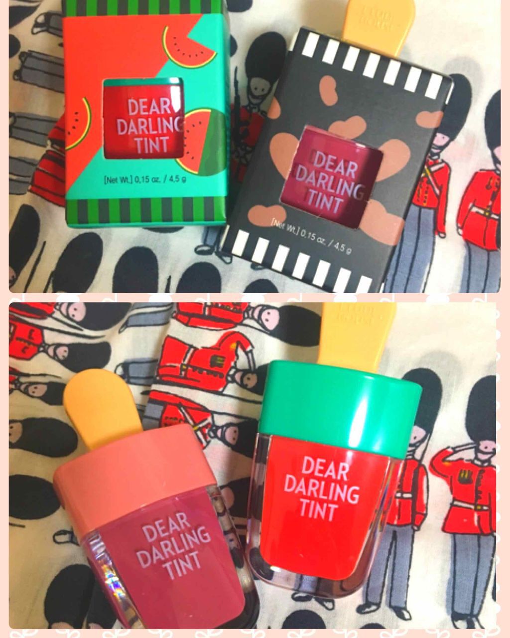 ディアダーリン ウォータージェルティント （アイスティント）/ETUDE/口紅を使ったクチコミ（1枚目）