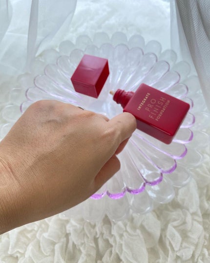 プロフィニッシュリキッド/インテグレート/リキッドファンデーションを使ったクチコミ(8枚目)