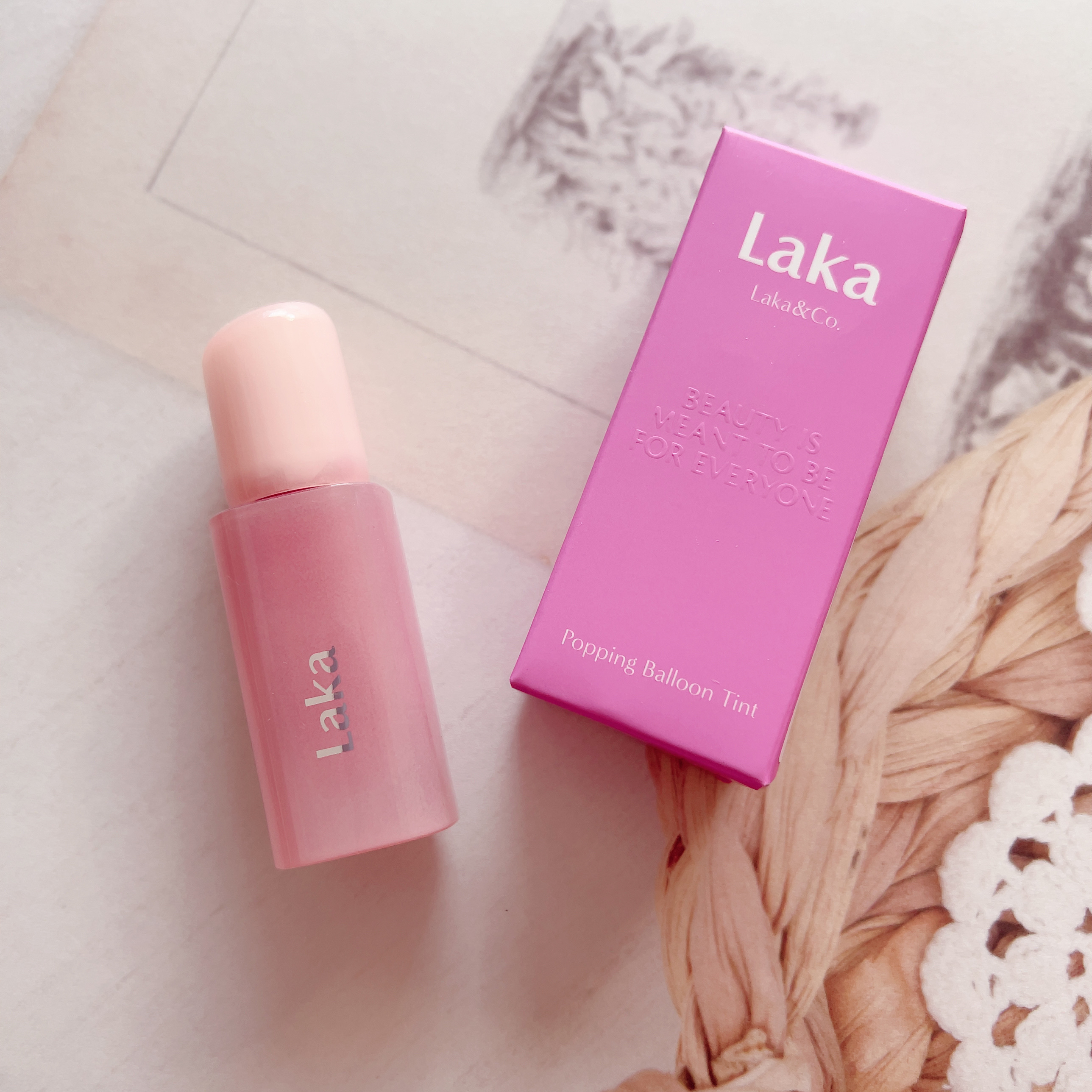 ポッピングバルーンティント/Laka/リップティントを使ったクチコミ（1枚目）