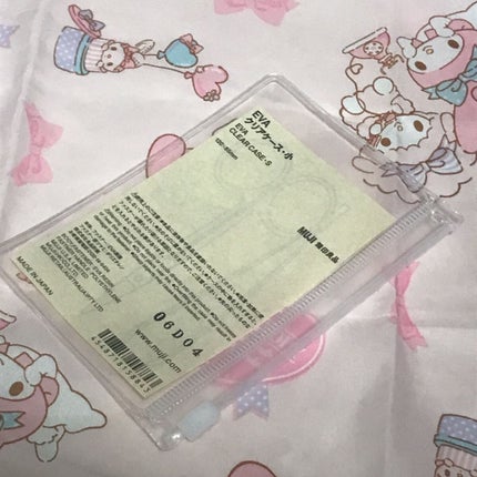 EVAクリアケース・小/無印良品/その他化粧小物を使ったクチコミ(1枚目)