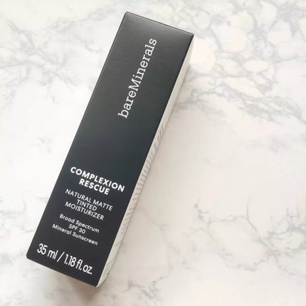 CR ナチュラル マット モイスチャライザー/bareMinerals/クリーム・エマルジョンファンデーションを使ったクチコミ(6枚目)