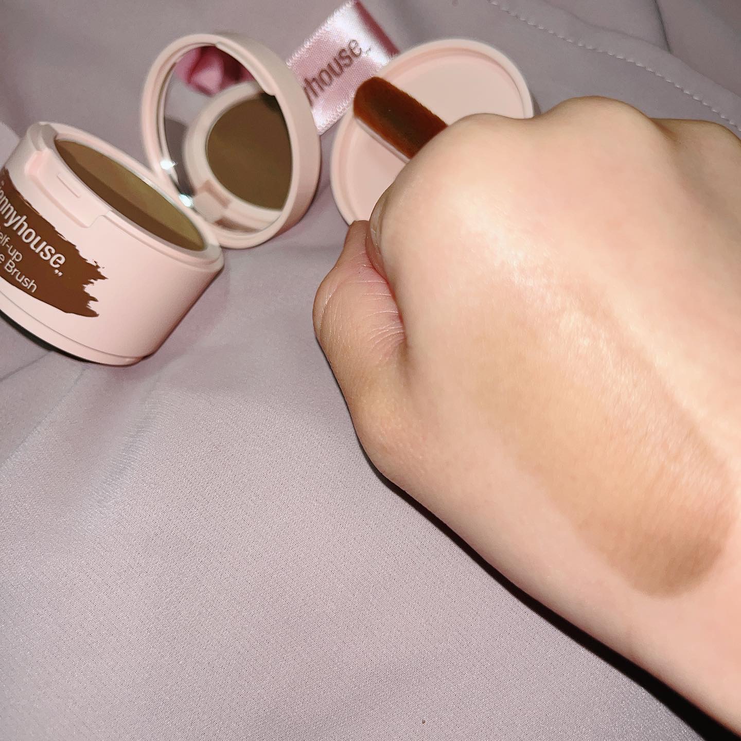 セルフアップヘアラインブラシ/jenny house/ヘアカラーを使ったクチコミ（3枚目）