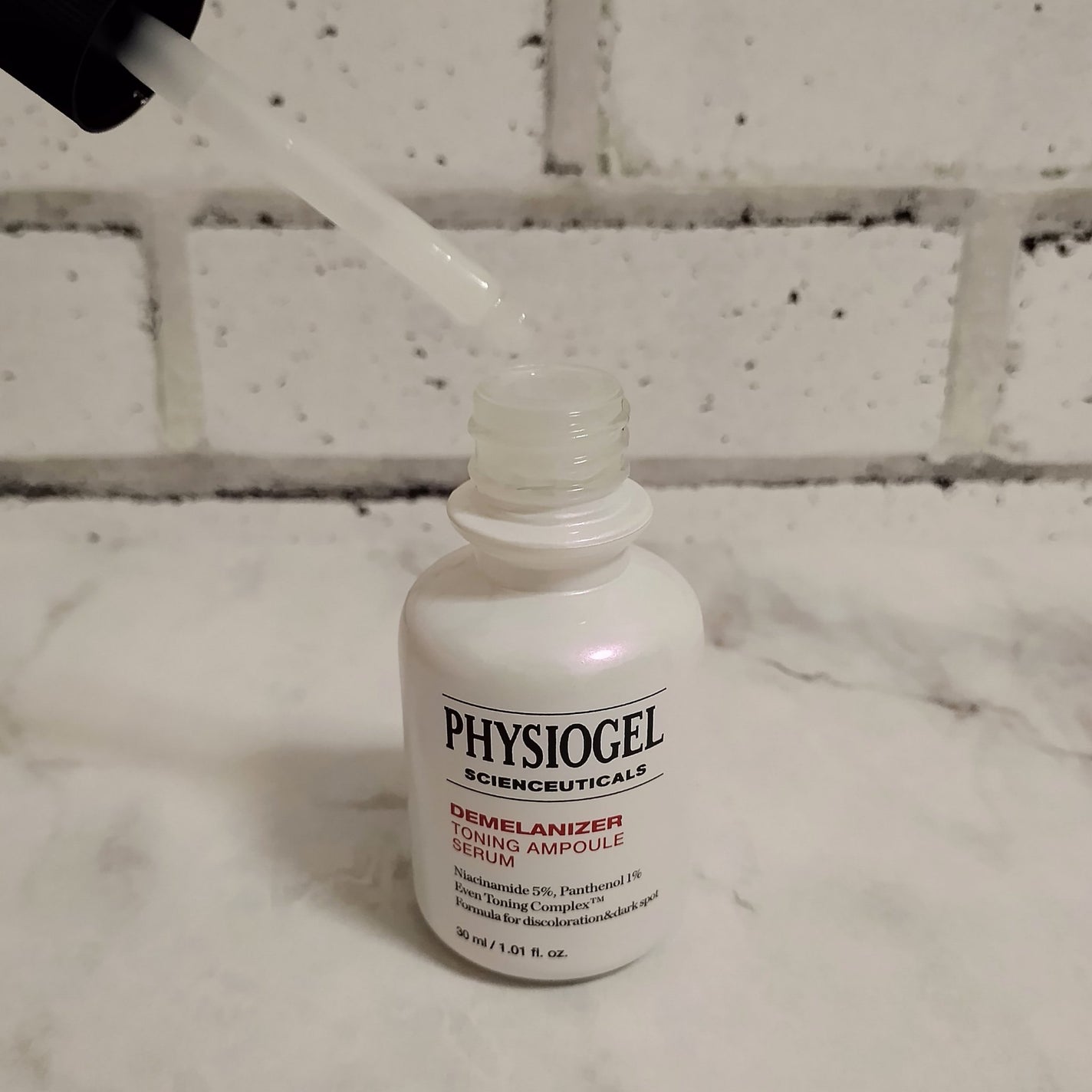 ディメラナイザートーニングアンプル/PHYSIOGEL/美容液を使ったクチコミ(2枚目)