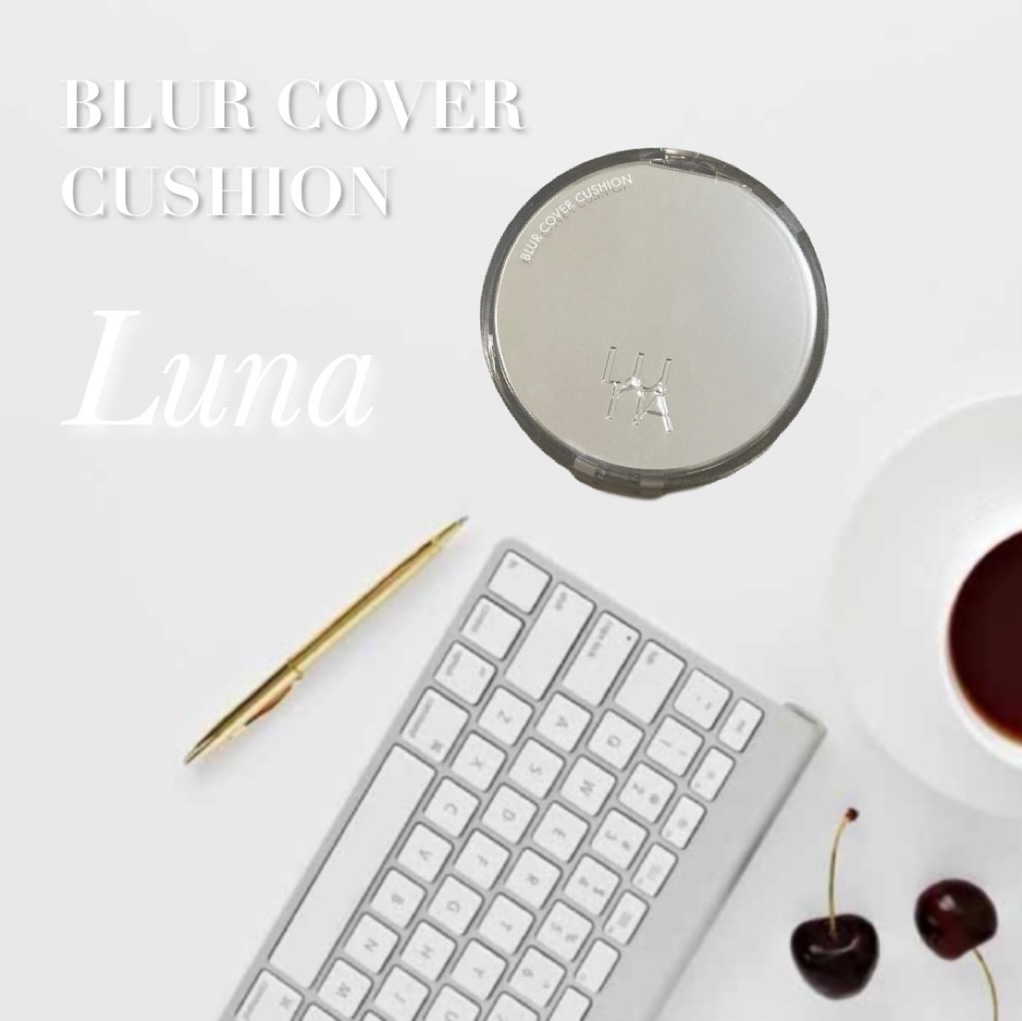ブラーカバークッション/LUNA/クッションファンデーションを使ったクチコミ（1枚目）