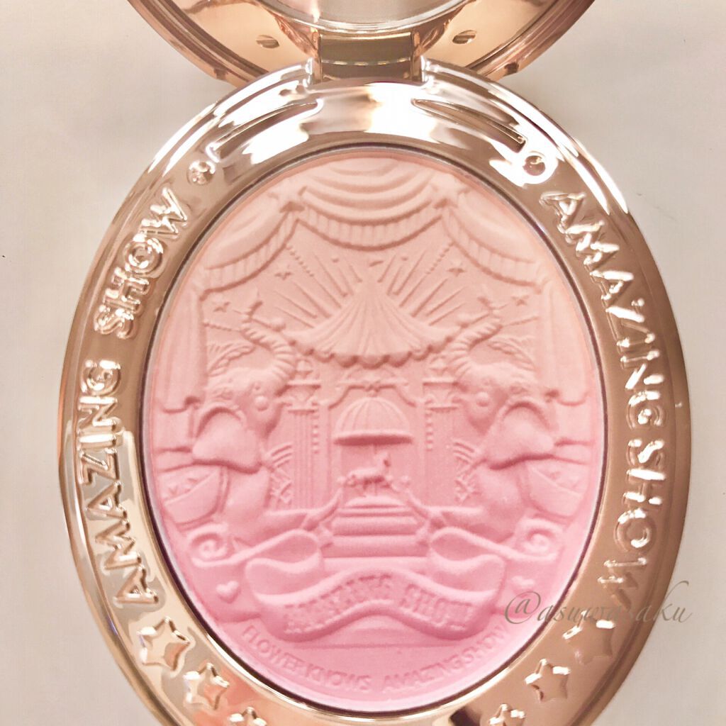 サーカスシリーズ グラデーションブラッシュ  02 Orchid Gem/FlowerKnows/パウダーチークを使ったクチコミ（2枚目）