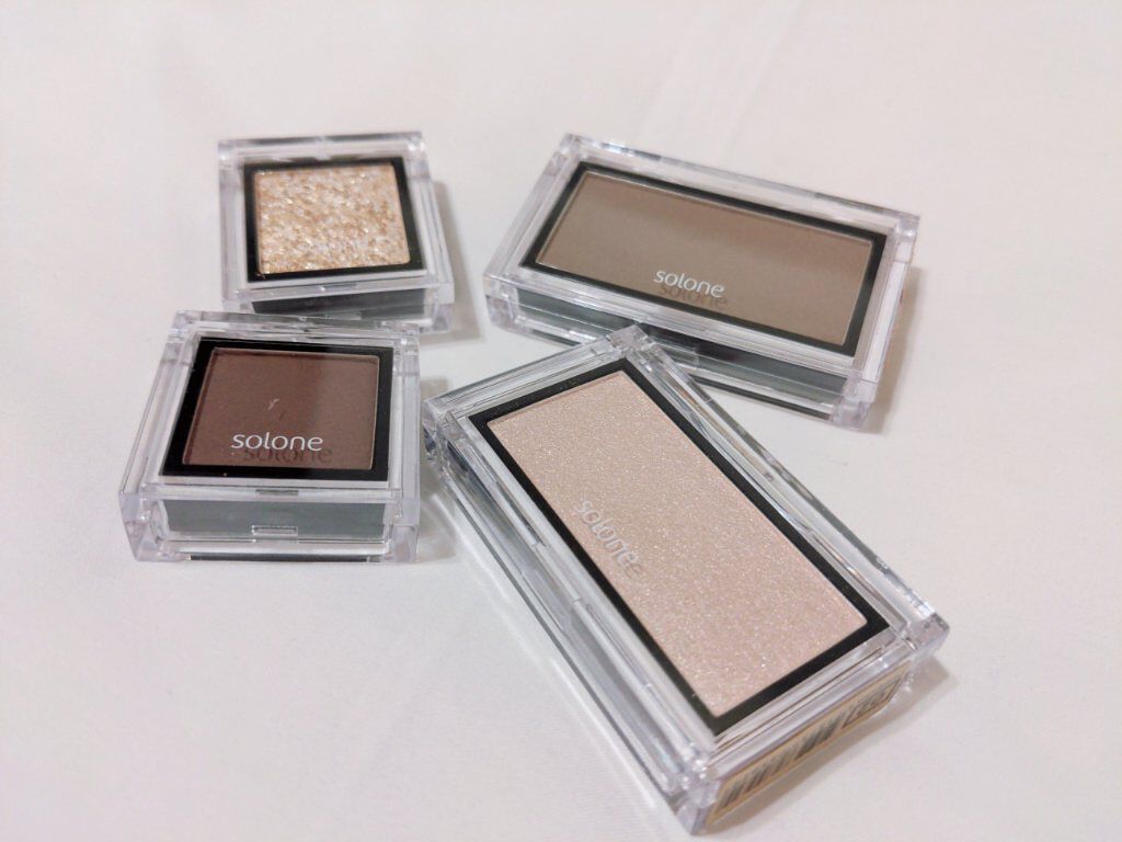 SOLONE EYESHADOW/solone/単色アイシャドウを使ったクチコミ（1枚目）