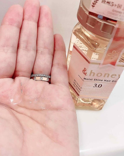 モイストシャイン ヘアオイル3.0/&honey/ヘアオイルを使ったクチコミ(2枚目)