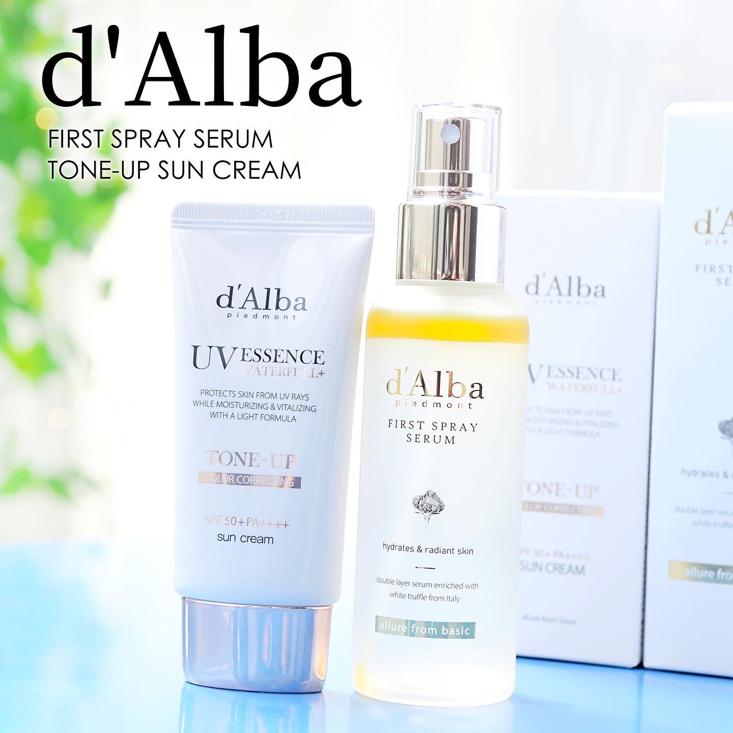 ダルバ ホワイトトリュフファーストスプレーセラム/ダルバ/ミスト状化粧水を使ったクチコミ（1枚目）