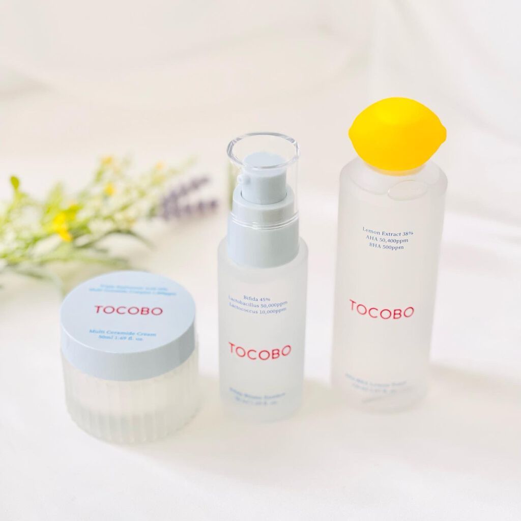 TOCOBO ビフィダバイオームエッセンスのクチコミ「肌のバリア強化、バランス調節、活力UPにおすすめ！
高含量の乳酸菌発酵成分も配合されています🙌.....」（3枚目）