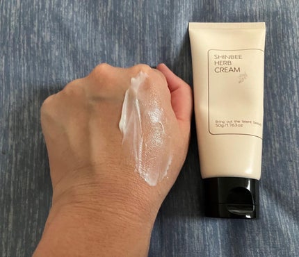 シンビハーブクリーム/SHINBEE JAPAN /フェイスクリームを使ったクチコミ(4枚目)