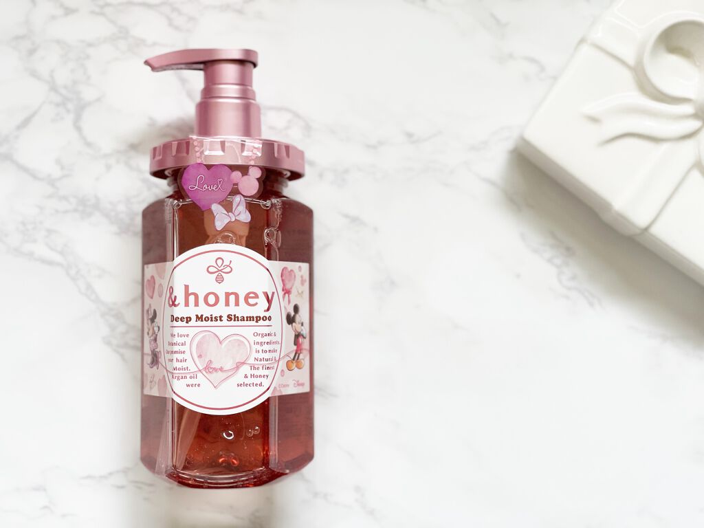 ディープモイスト シャンプー1.0／ヘアトリートメント2.0/&honey/市販シャンプーを使ったクチコミ（1枚目）