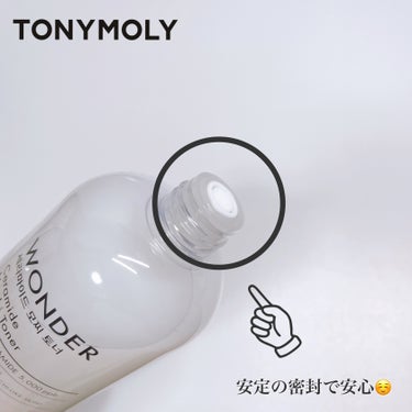 Wonder Ceramide Mochi Toner（トニーモリーワンダーCモチトナー）/TONYMOLY/化粧水を使ったクチコミ（3枚目）